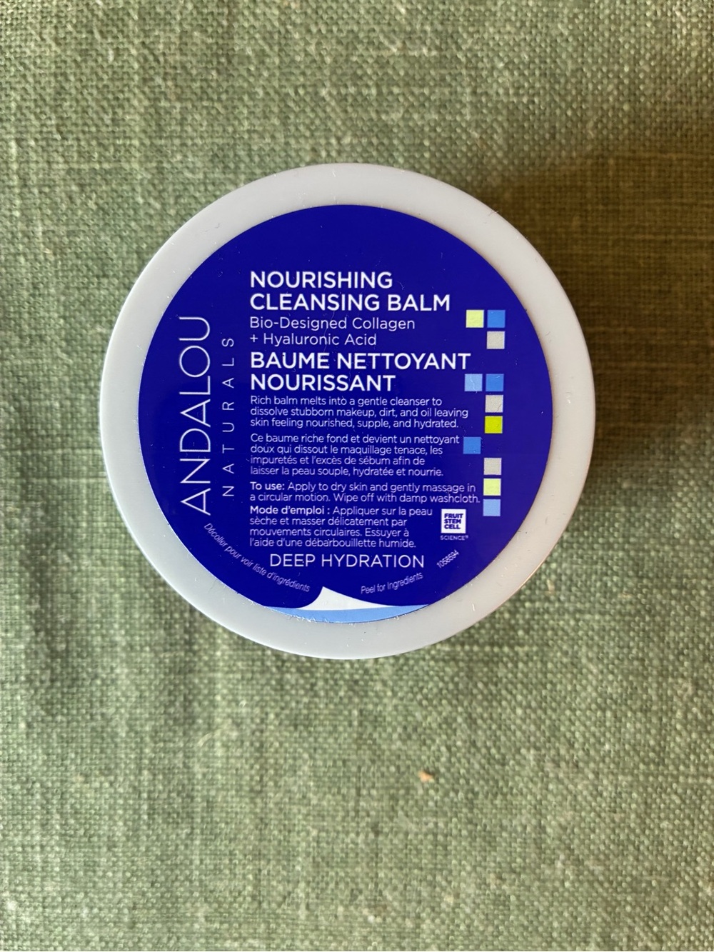Andalou Naturals Nourishing Cleansing Balm Deep Hydration 3 oz